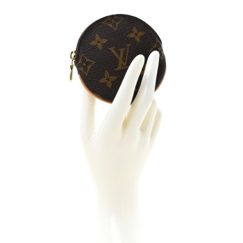 LOUIS VUITTON Monogram Round Coin Purse