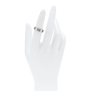 CARTIER 18K White Gold 5.5mm LOVE Ring 50 5.5