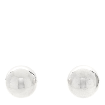 TIFFANY Sterling Silver 10mm HardWear Ball Earrings