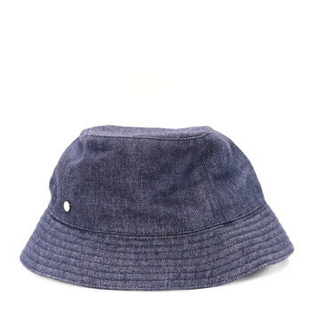 HERMES Denim Eden Bucket Hat 57 Indigo