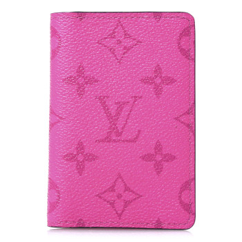 LOUIS VUITTON Taigarama Pocket Organizer NM Fuchsia