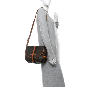 LOUIS VUITTON Monogram Saumur 30