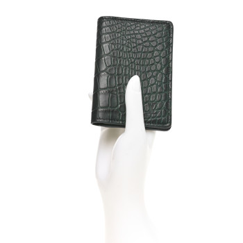 LOUIS VUITTON Crocodile Pocket Organizer Forest Green