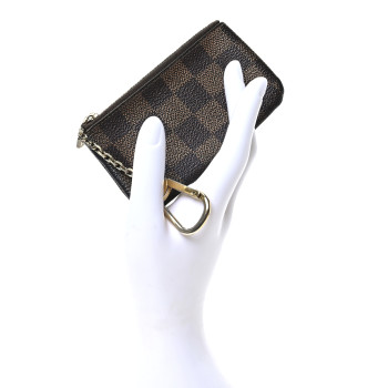 LOUIS VUITTON Damier Ebene Key Pouch