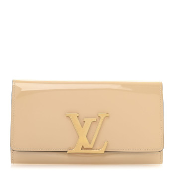 LOUIS VUITTON Patent Louise Wallet Dune LOUIS VUITTON Patent Louise Wallet Dune