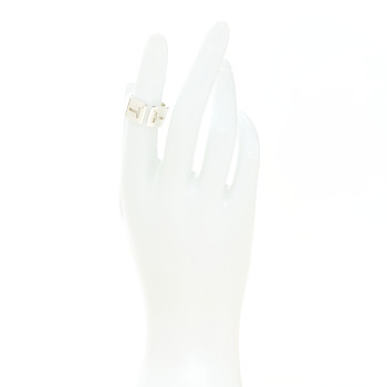 TIFFANY Sterling Silver T Cutout Ring 50 5.25