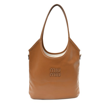MIU MIU Nappa Ivy Bag Caramel