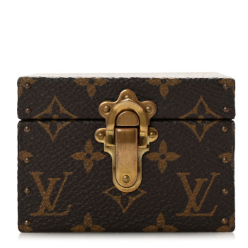 LOUIS VUITTON Monogram Ecrin Declaration Jewelry Box