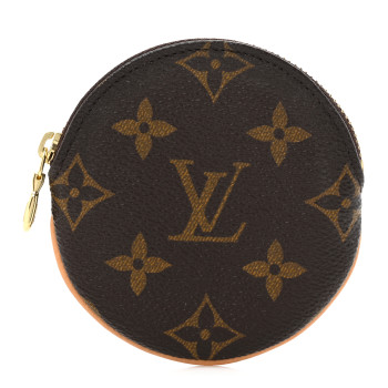 LOUIS VUITTON Monogram Round Coin Purse