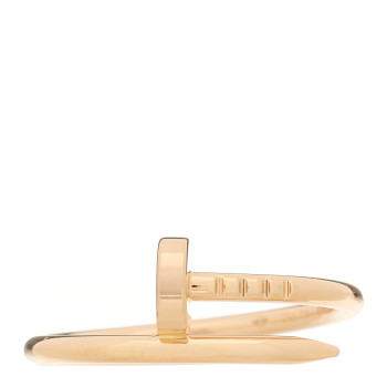 CARTIER 18K Pink Gold Small Juste Un Clou Ring