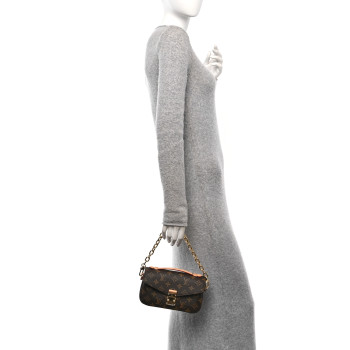 LOUIS VUITTON Monogram Pochette Metis East West