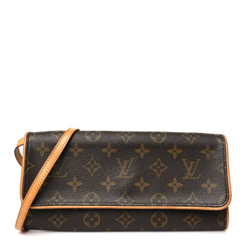 LOUIS VUITTON Monogram Pochette Twin GM