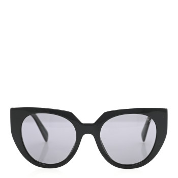 PRADA Acetate Sunglasses SPR 14W Black Green