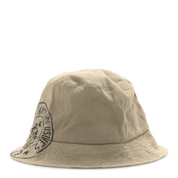 CHRISTIAN DIOR Canvas Teddy-D Brim Bucket Hat 59