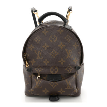 LOUIS VUITTON Monogram Palm Springs Backpack Mini