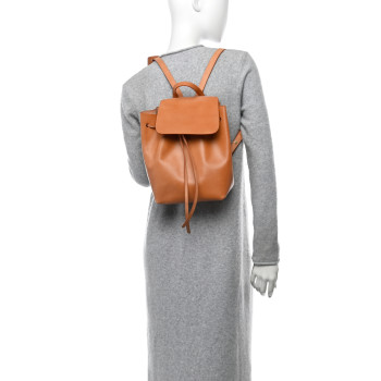 MANSUR GAVRIEL Vegetable Tanned Calfskin Mini Backpack Cammello Rosa