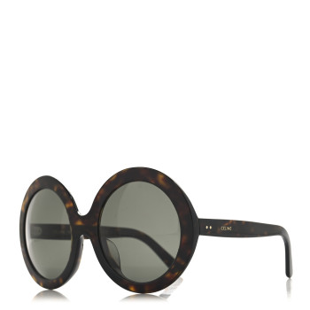 CELINE Round Sunglasses CL 40081U Tortoise