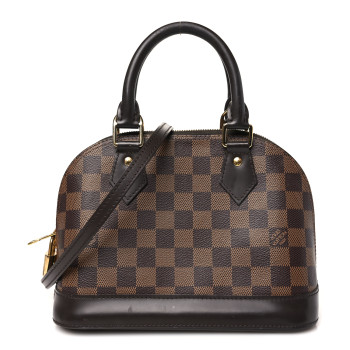 LOUIS VUITTON Damier Ebene Alma BB