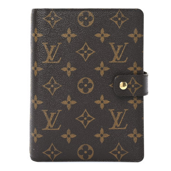LOUIS VUITTON Monogram Medium Ring Agenda Cover