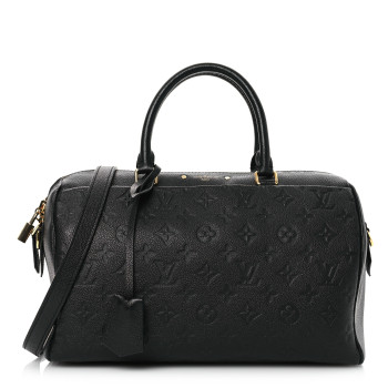 LOUIS VUITTON Empreinte Speedy Bandouliere 30 NM Black
