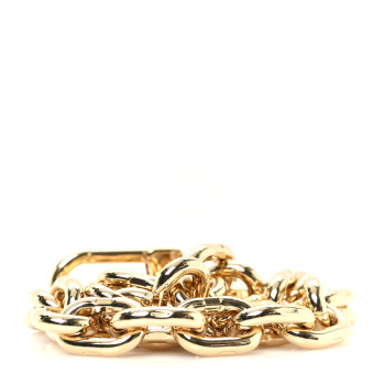 LOUIS VUITTON Pochette Metis East West Chain Strap Gold