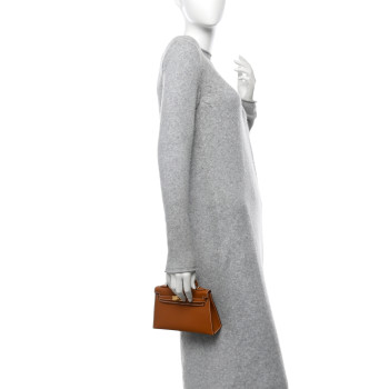 HERMES Epsom Mini Kelly Sellier 20 Gold