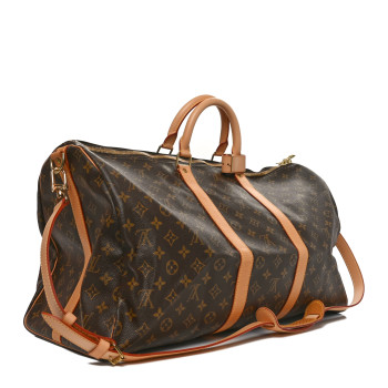 LOUIS VUITTON Monogram Keepall Bandouliere 55