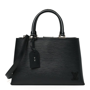 LOUIS VUITTON Epi Kleber PM Black