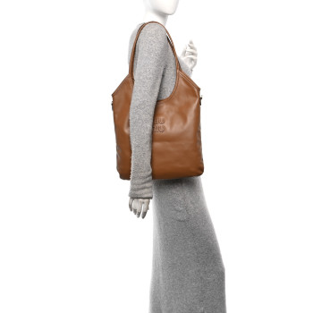 MIU MIU Nappa Ivy Bag Caramel