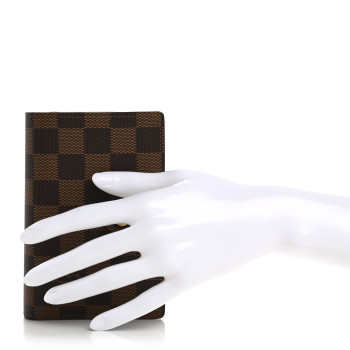 LOUIS VUITTON Damier Ebene French Purse Wallet