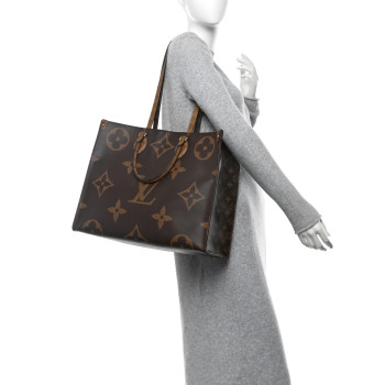 LOUIS VUITTON Reverse Monogram Giant Onthego GM