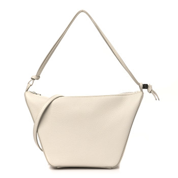 LOEWE Calfskin Mini Hammock Hobo Soft White