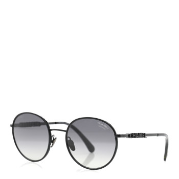 CHANEL Metal Pantos Sunglasses 4282 Black