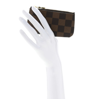 LOUIS VUITTON Damier Ebene Key Pouch