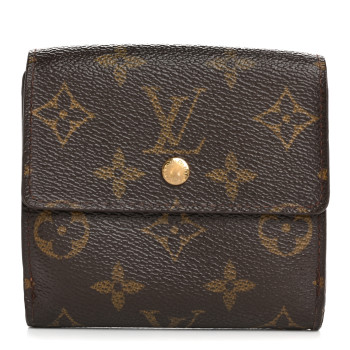 LOUIS VUITTON Monogram Elise Wallet