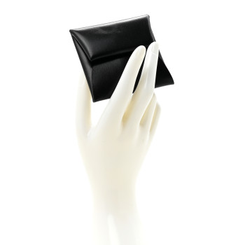 HERMES Box Bastia Coin Purse Black