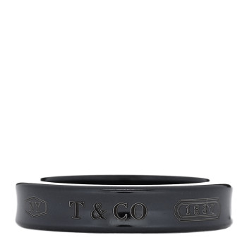 TIFFANY Titanium 4mm Narrow 1837 Ring 48 4.5
