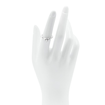 TIFFANY Platinum Diamond .68ct Solitaire Engagement Ring 53 6.25