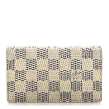 LOUIS VUITTON Damier Azur Port Monnaie Billets Tresor Wallet