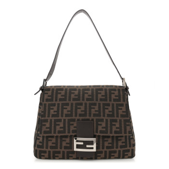 FENDI Zucca Mama Baguette Tobacco