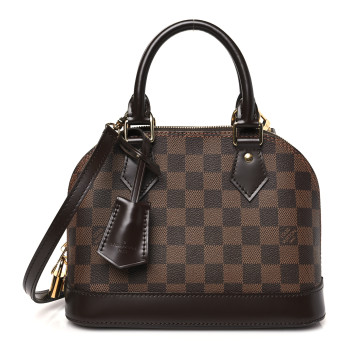 LOUIS VUITTON Damier Ebene Alma BB
