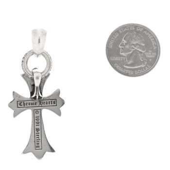 CHROME HEARTS Sterling Silver Large Cross Pendant