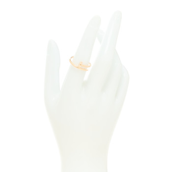 CARTIER 18K Pink Gold Small Juste Un Clou Ring