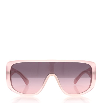 CHANEL Acetate Shield Sunglasses 5495 Light Pink