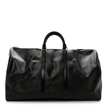 LOUIS VUITTON Epi Keepall 55 Black LOUIS VUITTON Epi Keepall 55 Black