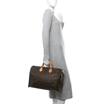 LOUIS VUITTON Monogram Speedy 40