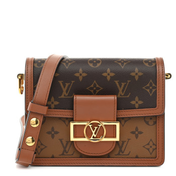 LOUIS VUITTON Reverse Monogram Dauphine Mini