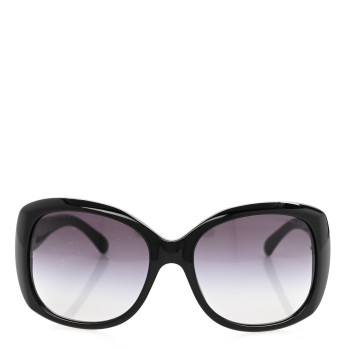 CHANEL Acetate Polarized CC Sunglasses 5183 Black