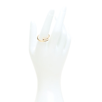 CARTIER 18K Yellow Gold Small Juste Un Clou Ring 60 9