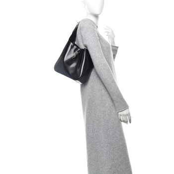SAINT LAURENT Patent Small Le 5 A 7 Supple Hobo Black